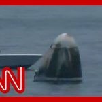 Watch SpaceX Dragon splashdown landing off Florida coast